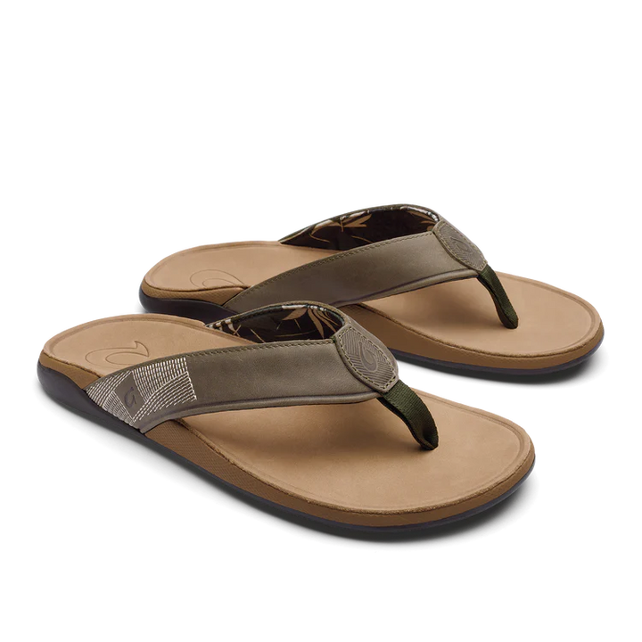 OluKai Tuahine - Men's Waterproof Leather Beach Sandals