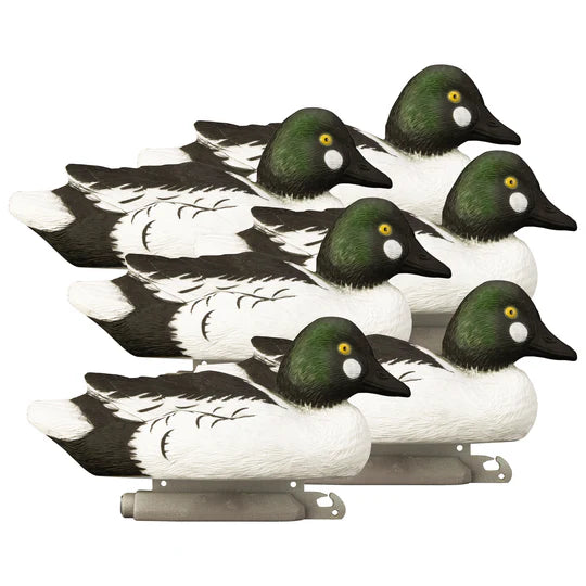 Higdon Outdoors Goldeneye Foam Filled Decoys - 6 pack