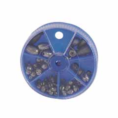 Compac Assorted Tackle In Sinkers Dial Packs