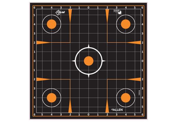 Allen Ez Aim Adhesive Sight-In Targets - 5pk
