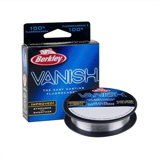 Berkley Vanish Easy Casting 100% Fluorocarbon Fishing Line