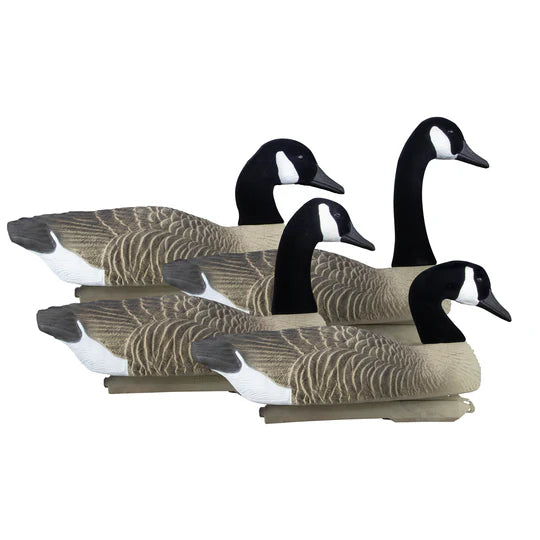 Higdon Outdoors Floating Canada Goose Foam Filled Decoys - 4 pkg