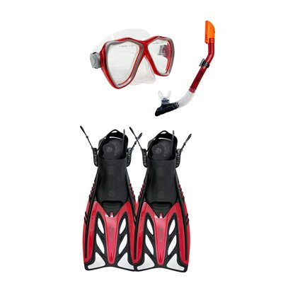 Scaup Lavezzi Mask, Snorkel & Fins Trio