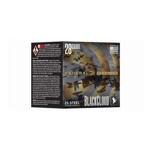 Federal Black Cloud Steel 28GAX3" 3/4oz 1400FPS #3 25 Rounds