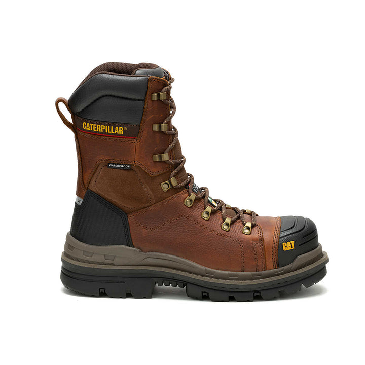 CAT Men's Hauler XL 8" WP TX CSA/Comp Toe Work Boot