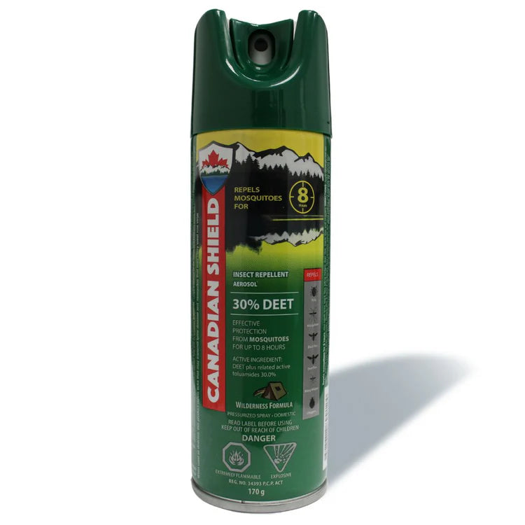 Canadian Shield 30% Deet Insect Repellent - 170G Aerosol