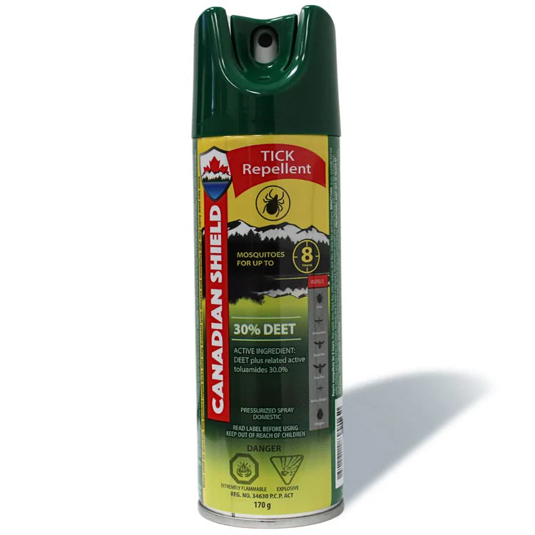 Canadian Shield 30% Deet Tick Repellent - 170g Aerosol