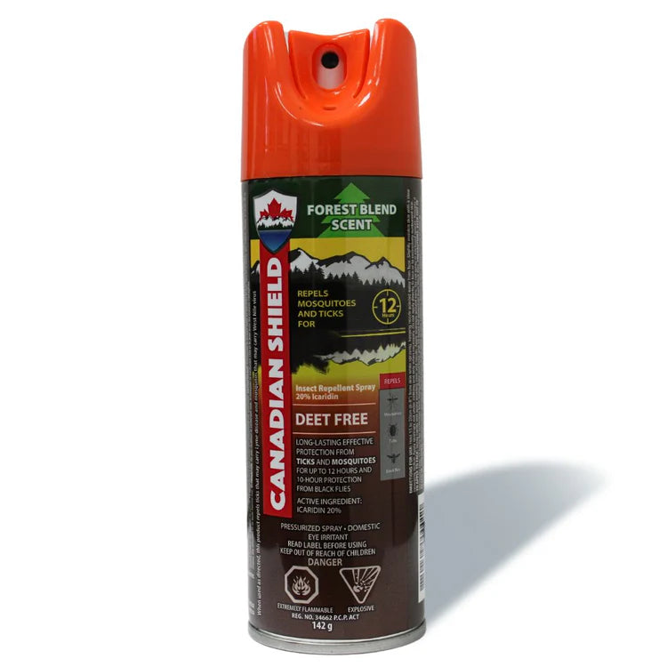 Canadian Shield 20% Icaridin and Cedar Oil Insect Repellent - 142g Aerosol