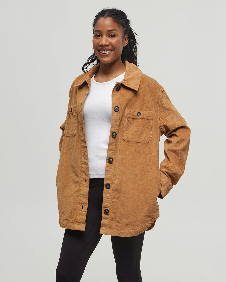 Ten Tree W EcoStretch Corduroy Shacket