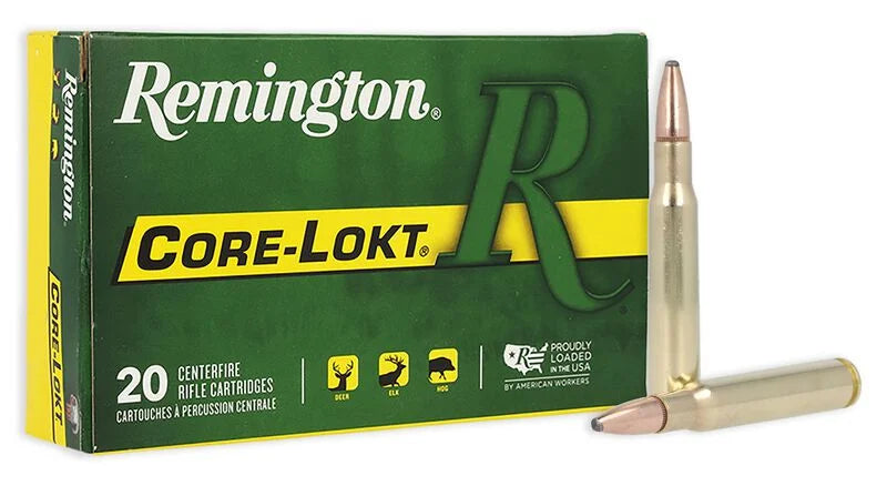 Remington Core-Lokt R 30-06 SPRG PSP 2800 FPS 165gr 20 Rounds
