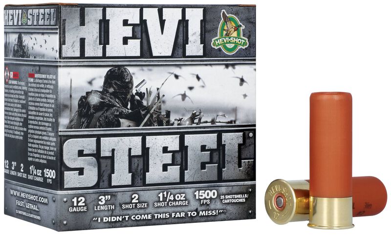 Hevi-Shot Hevi-Steel 12Gx3 1-1/4oz 1500 FPS 25 Rounds