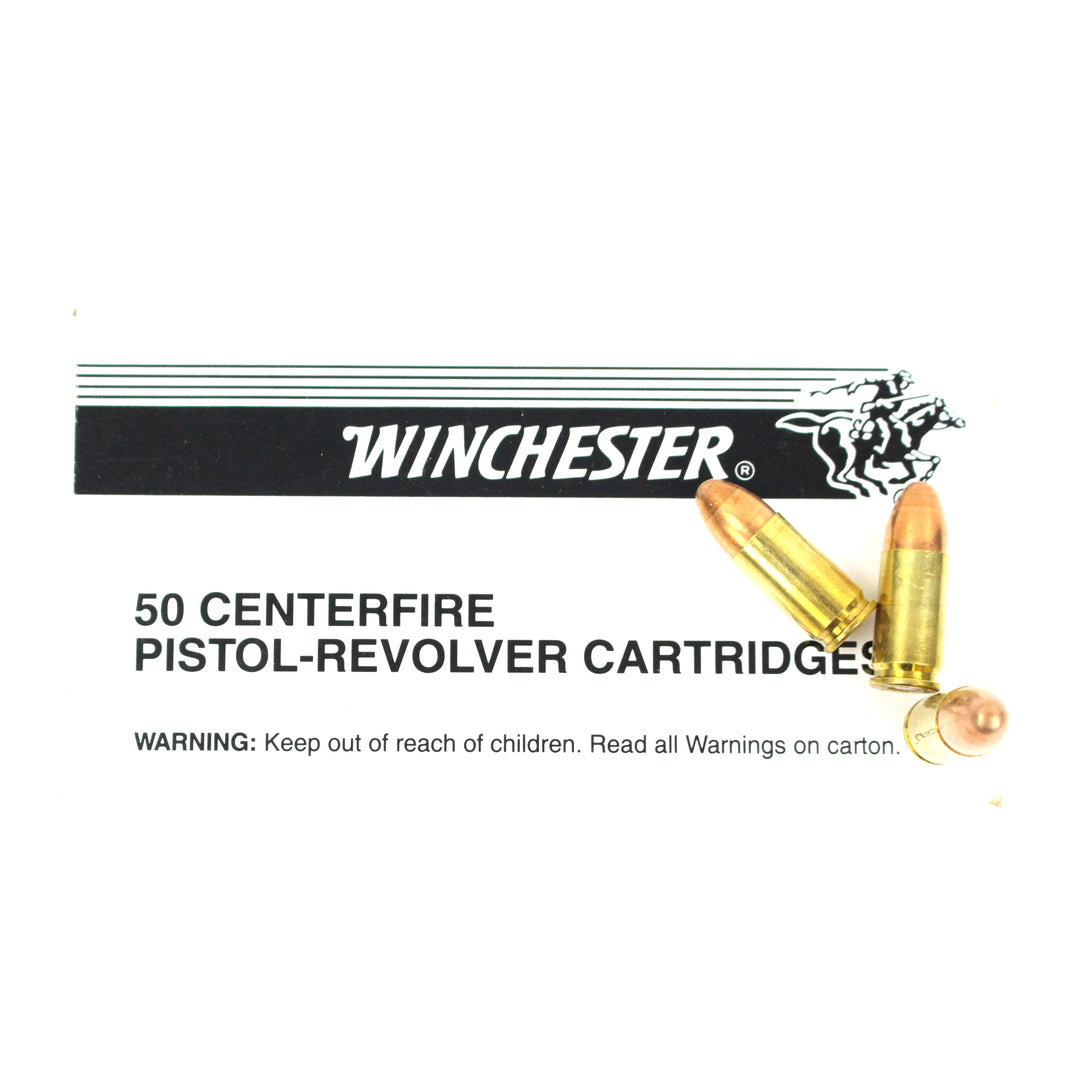 Winchester 9mm Luger 115gr FMC 50 Rounds