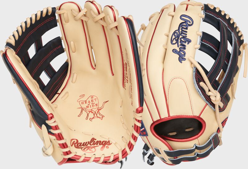 Rawlings 12.75" Heart of the Hide Outfield Fastpitch Baseball Glove