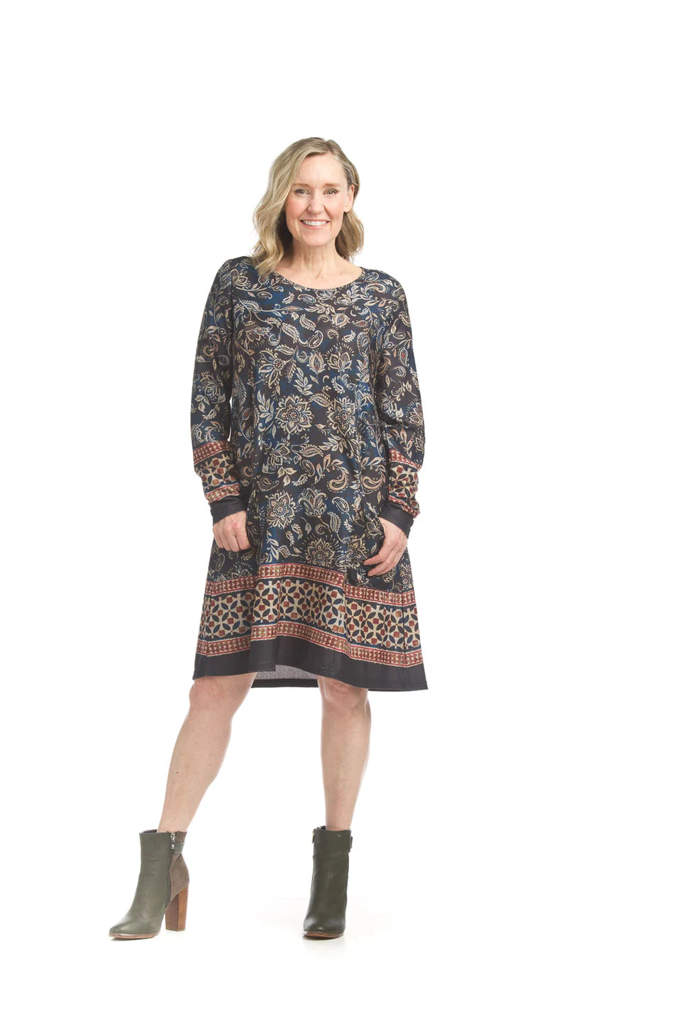 aline sweater dress Papillon Border Print Aline Sweater Dress – Locke's Lifestyle, Sporting & Outdoor Adventures