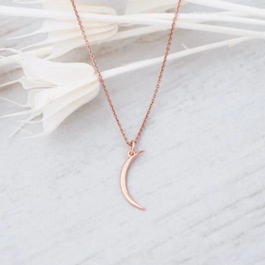 Glee Jewelry- Waning Crescent Necklace