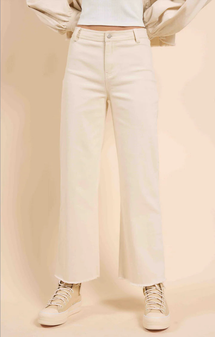 Sadie & Sage Clear Eyes Wide Leg Denim Pants