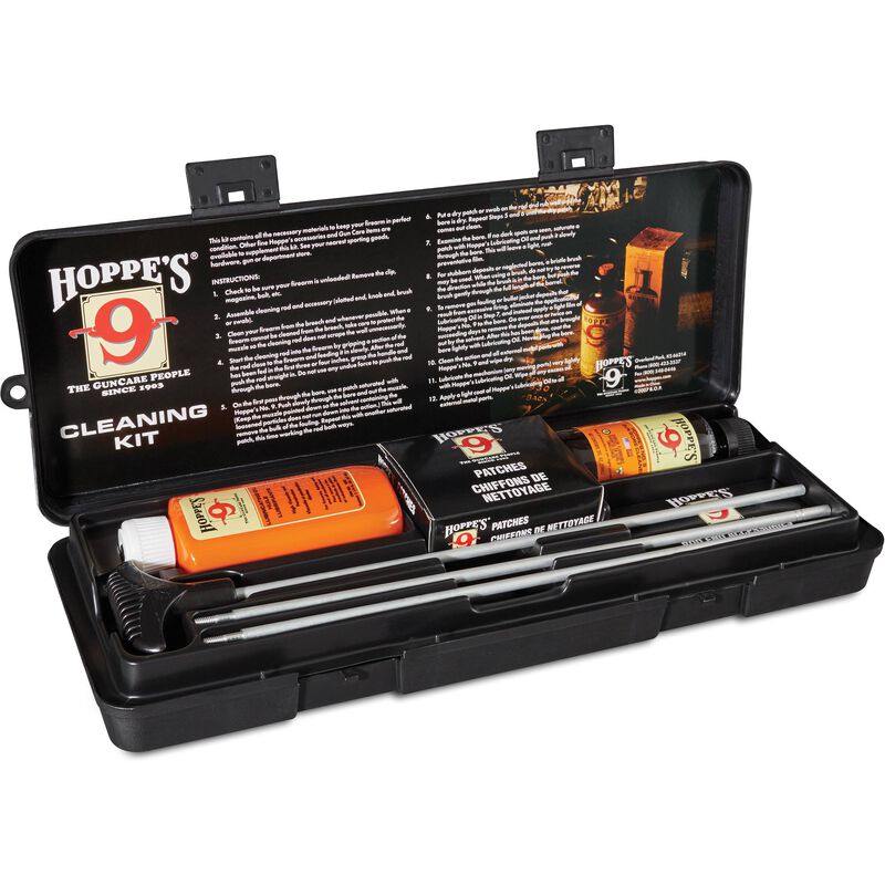 Hoppe's 9 Rifle & Shotgun Cleaning Kit & Storage Box