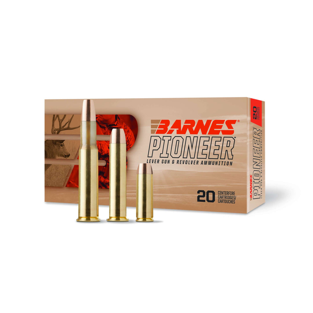 Barnes PIONEER 45-70 GOVT 300gr TSX FN 20 Rounds