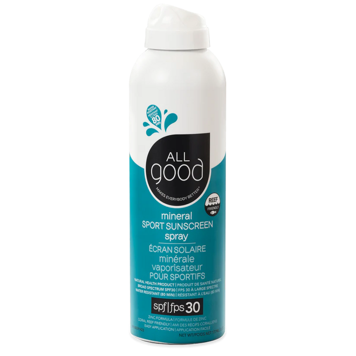 All Good Mineral Spray Sunscreen