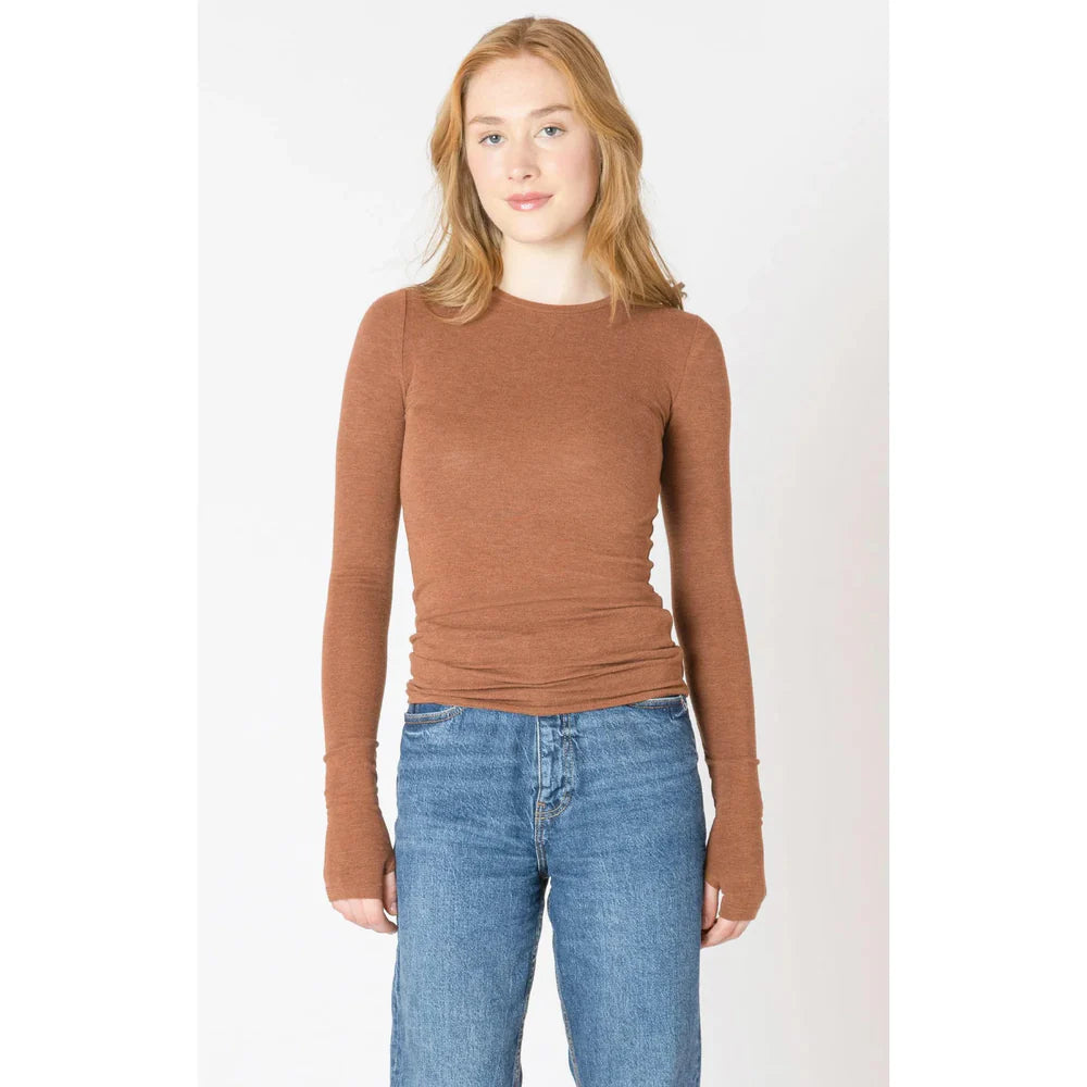 Dex Brushed Crewneck Longsleeve Tee