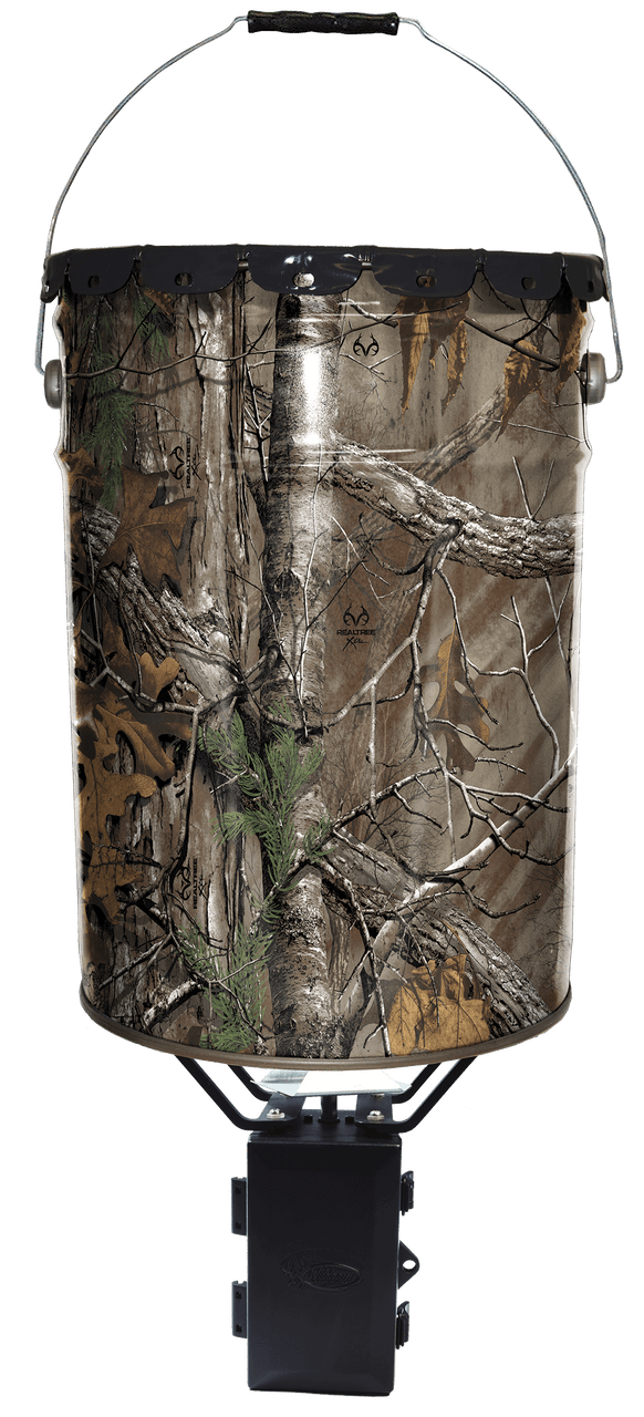 Wildgame - Quick Set 50lbs Bucket Feeder - Steel Hopper with Timer