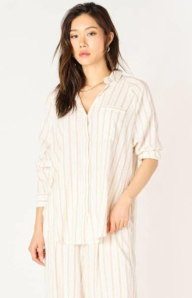 Dex LS Oversized Button Front Shirt
