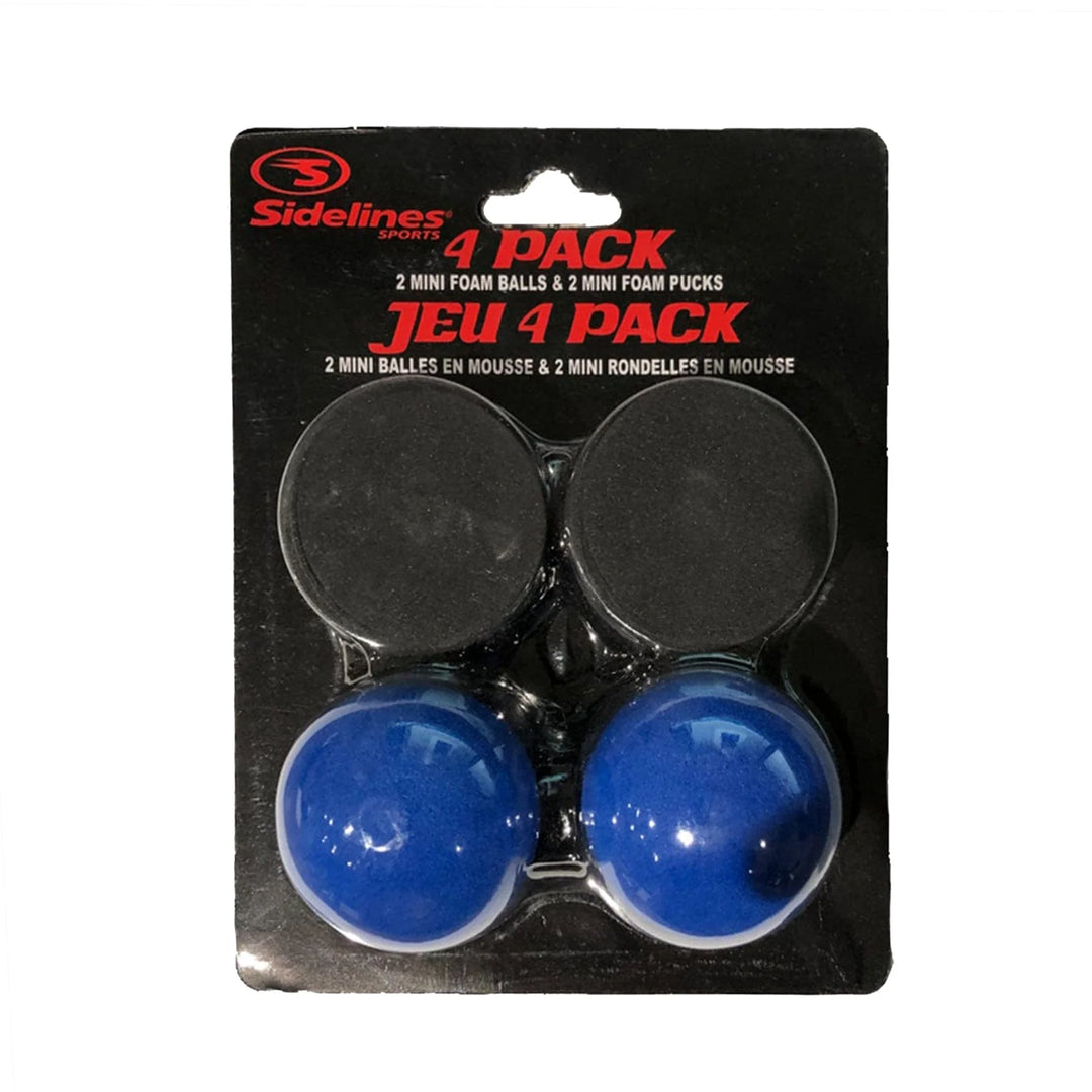 Sidelines Sports Foam Mini Balls & Pucks (2 of each)
