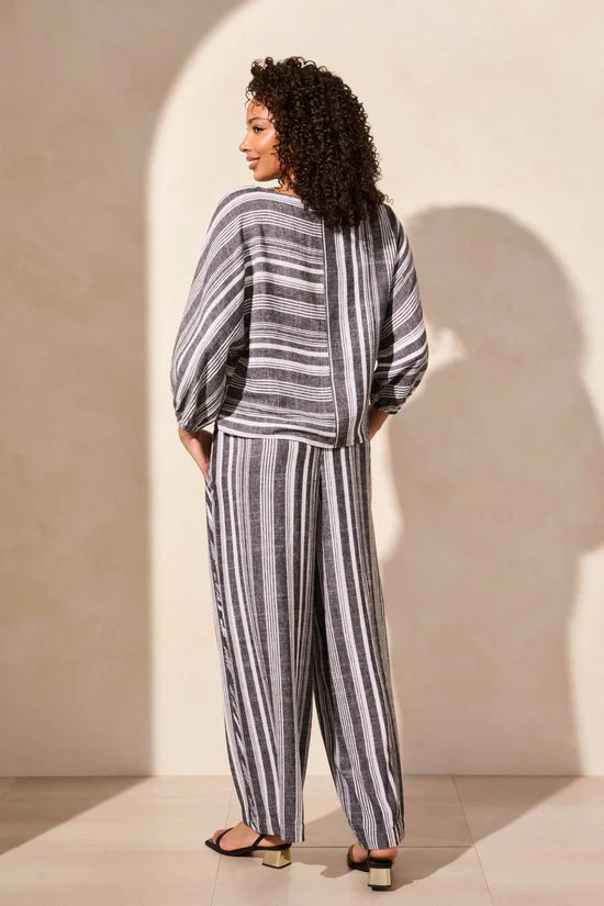 Tribal Dolman Sleeve Boatneck Top
