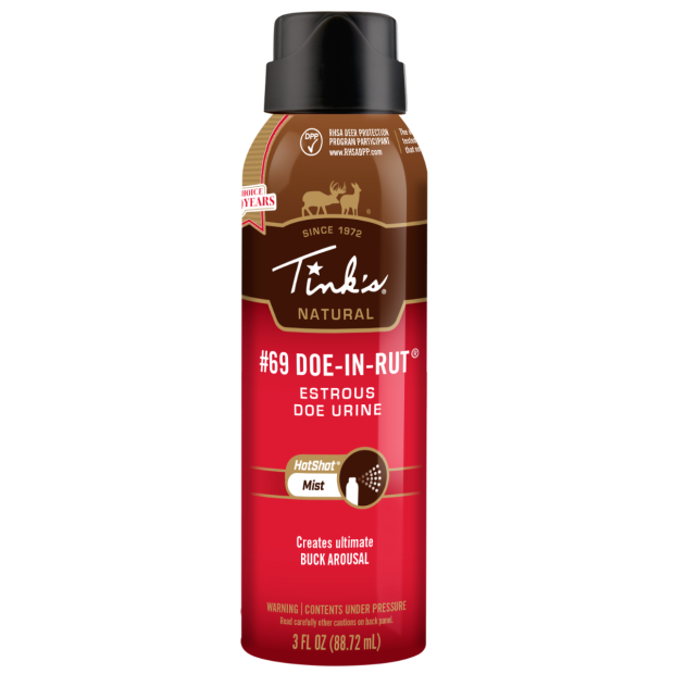 Tink's Natural #69 Doe-In-Rut HotShot Mist 3oz