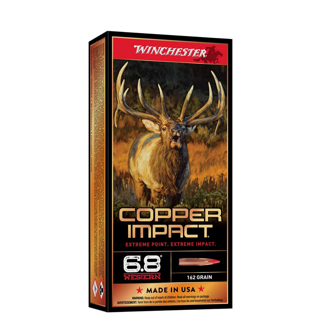 Winchester Copper Impact 6.8 Western 162gr 20 Rounds