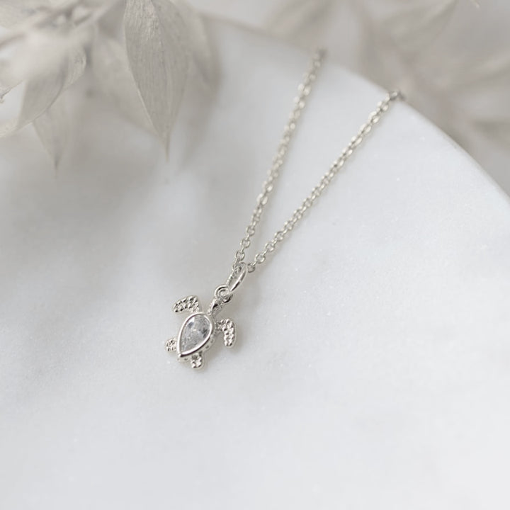 Glee Jewelry Turtle Treasure Necklace