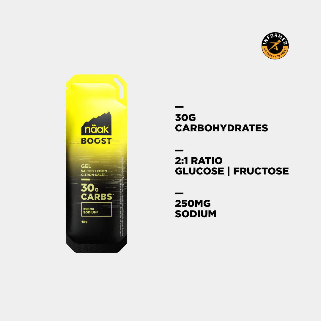 Naak Boost Gel 30g Carbs - 48g
