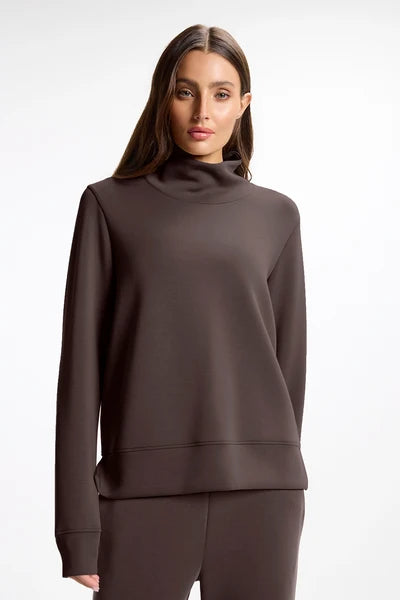 MPG W Dreamwave Mock Neck Sweatshirt
