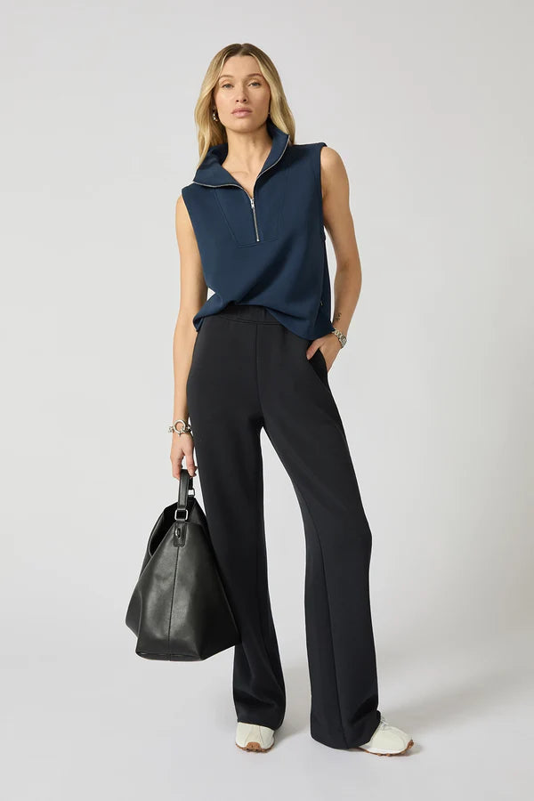 MPG Dreamweave Half Zip Mock Neck Tank Top