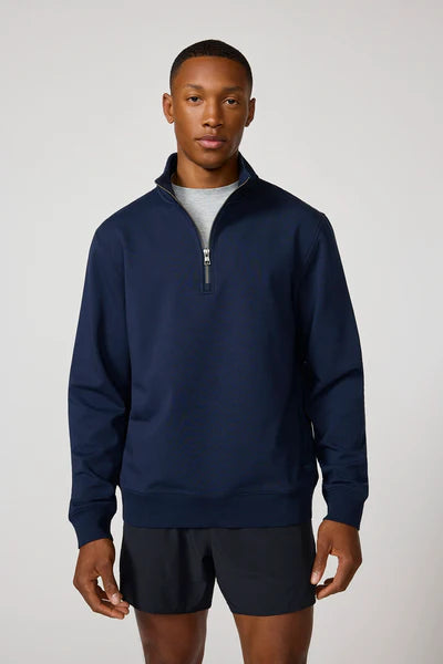 MPG Mens Ultrasoft Fleece Half Zip Sweater