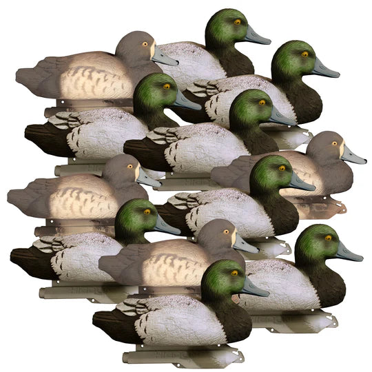 Higdon Outdoors Bluebill Foam Filled Decoys - 12 pkg