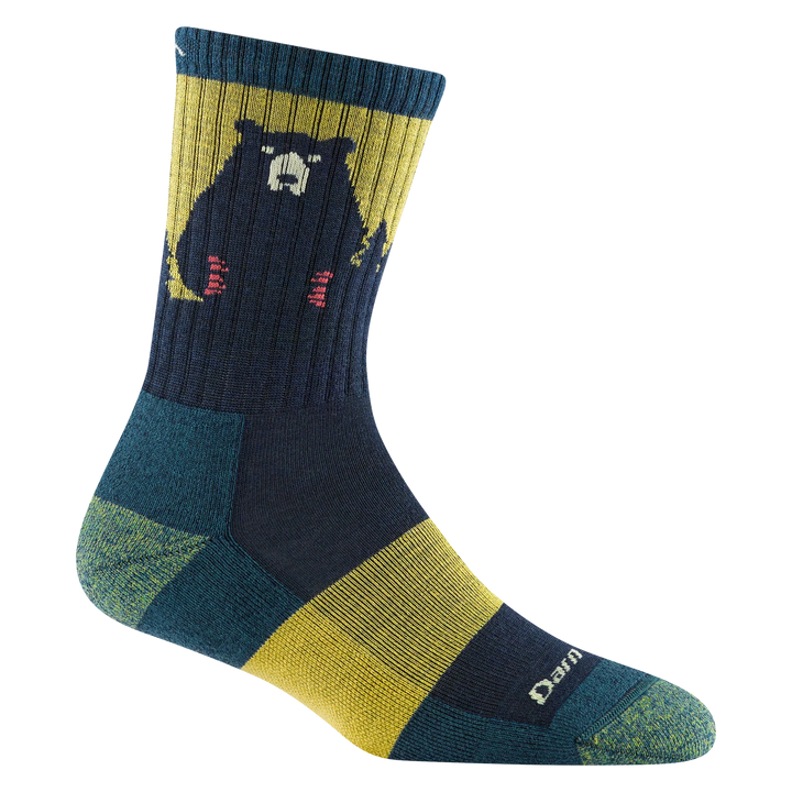Darn Tough Bear Town Micro Crew Lightweight Hiking Sock