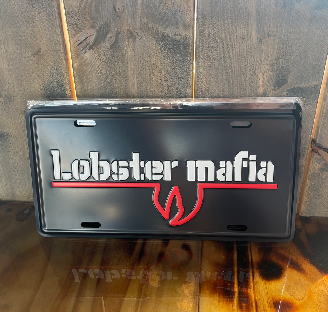 Lobster Mafia Vehicle Plate