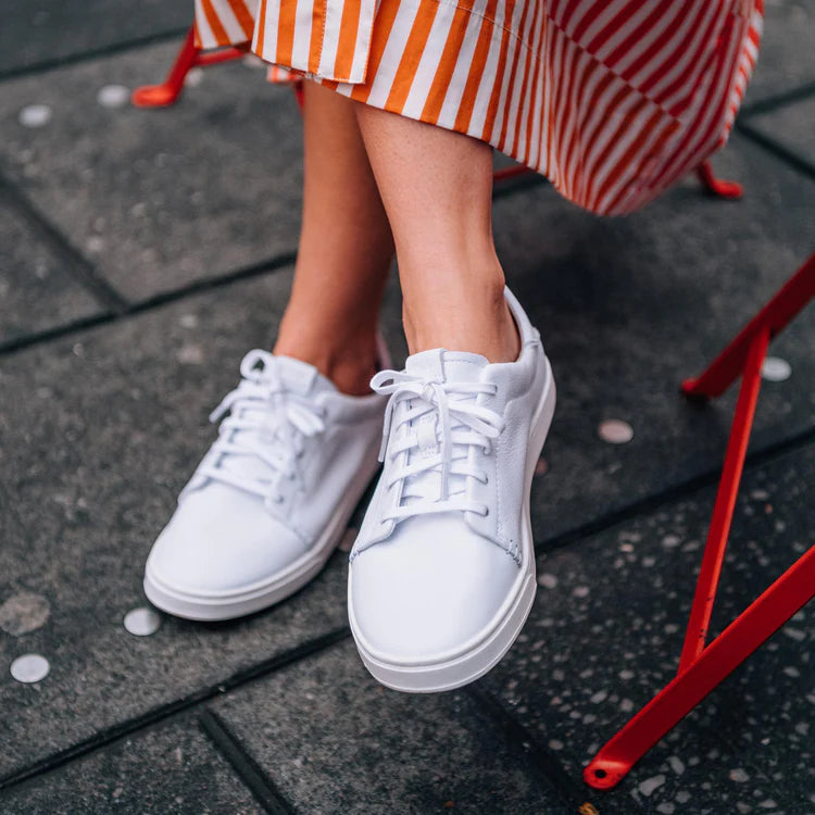 OluKai Pehuea Li "Ili - Women's Everyday Leather Sneakers