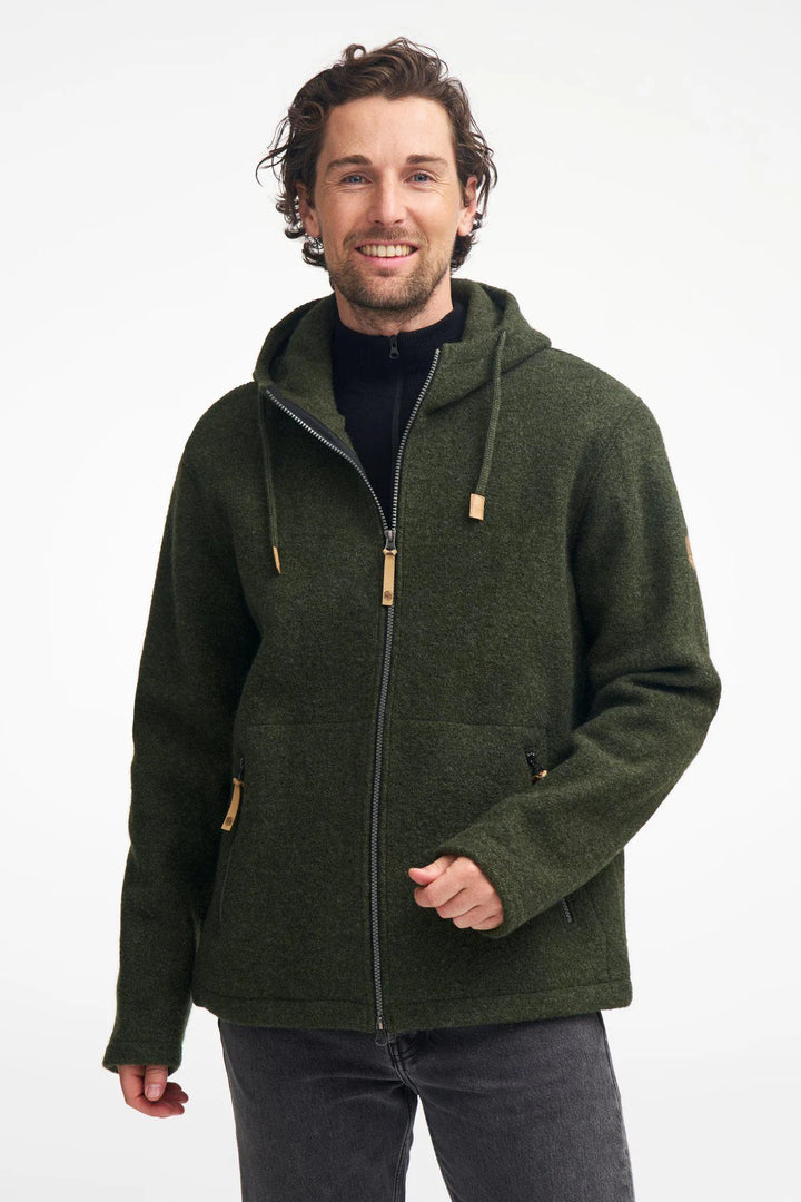 Ivanhoe GY Streten Full Zip 100% Felt Wool Jacket