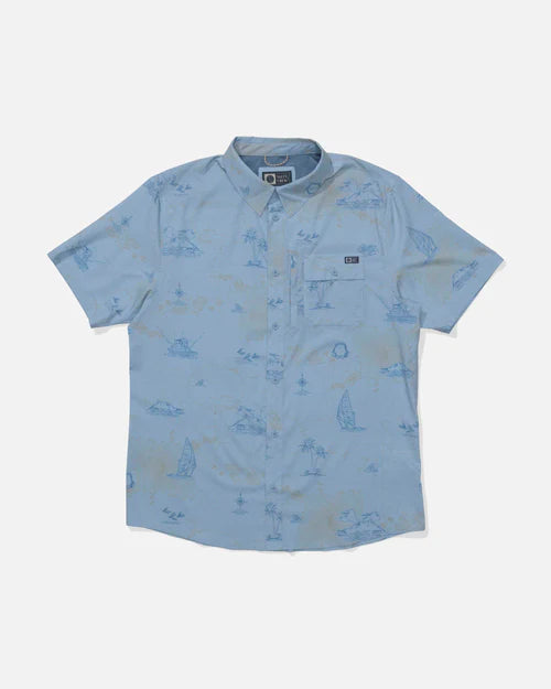 Salty Crew Flagship UV Button Up Shirt