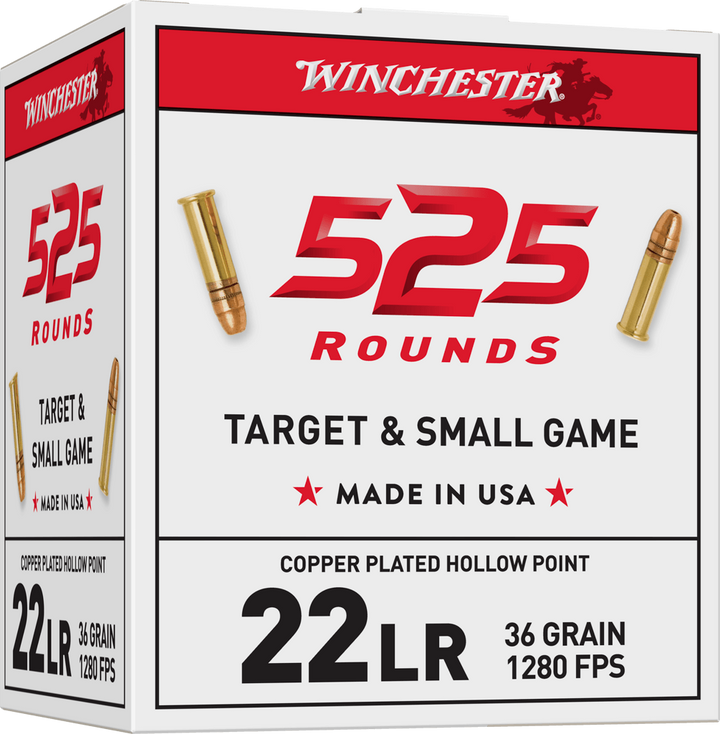 Winchester Target & Small Game 22LR CPHP 1280 FPS 36gr