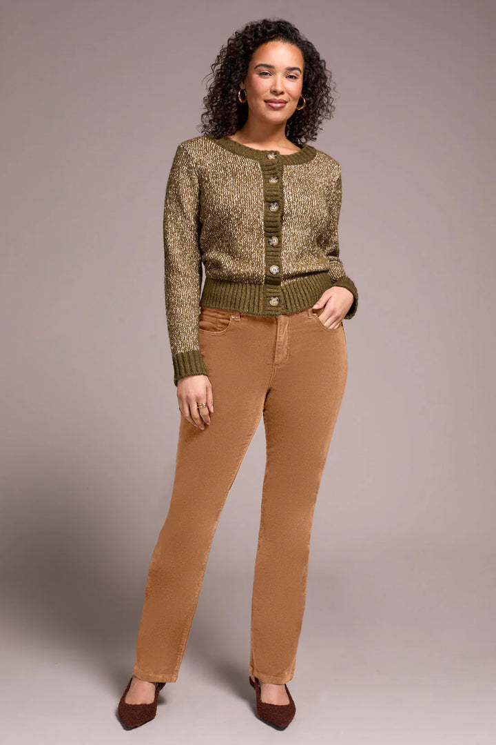 Tribal Straight Leg Stretch Cordoroy Pant