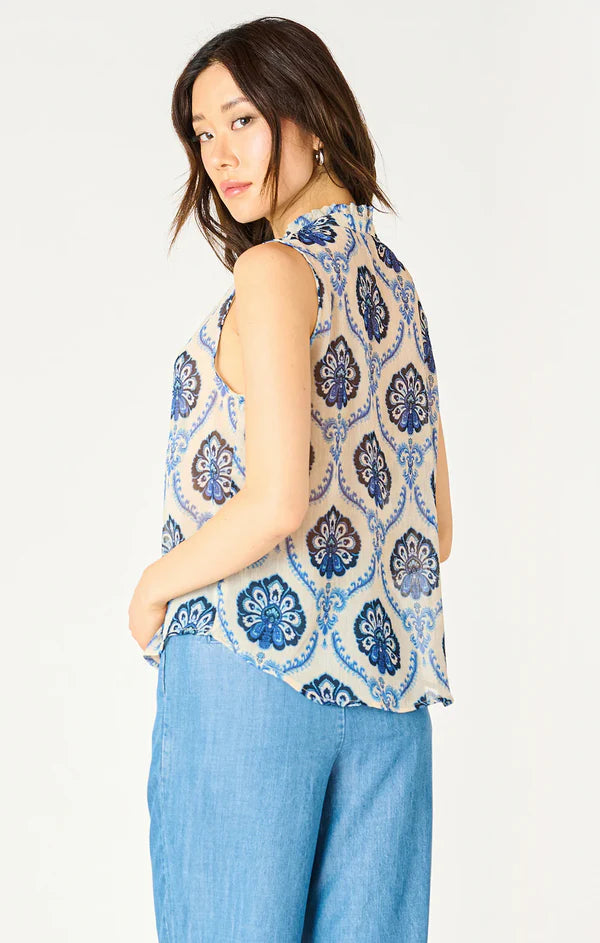 Dex Longsleeve Smocked Shoulder Blouse