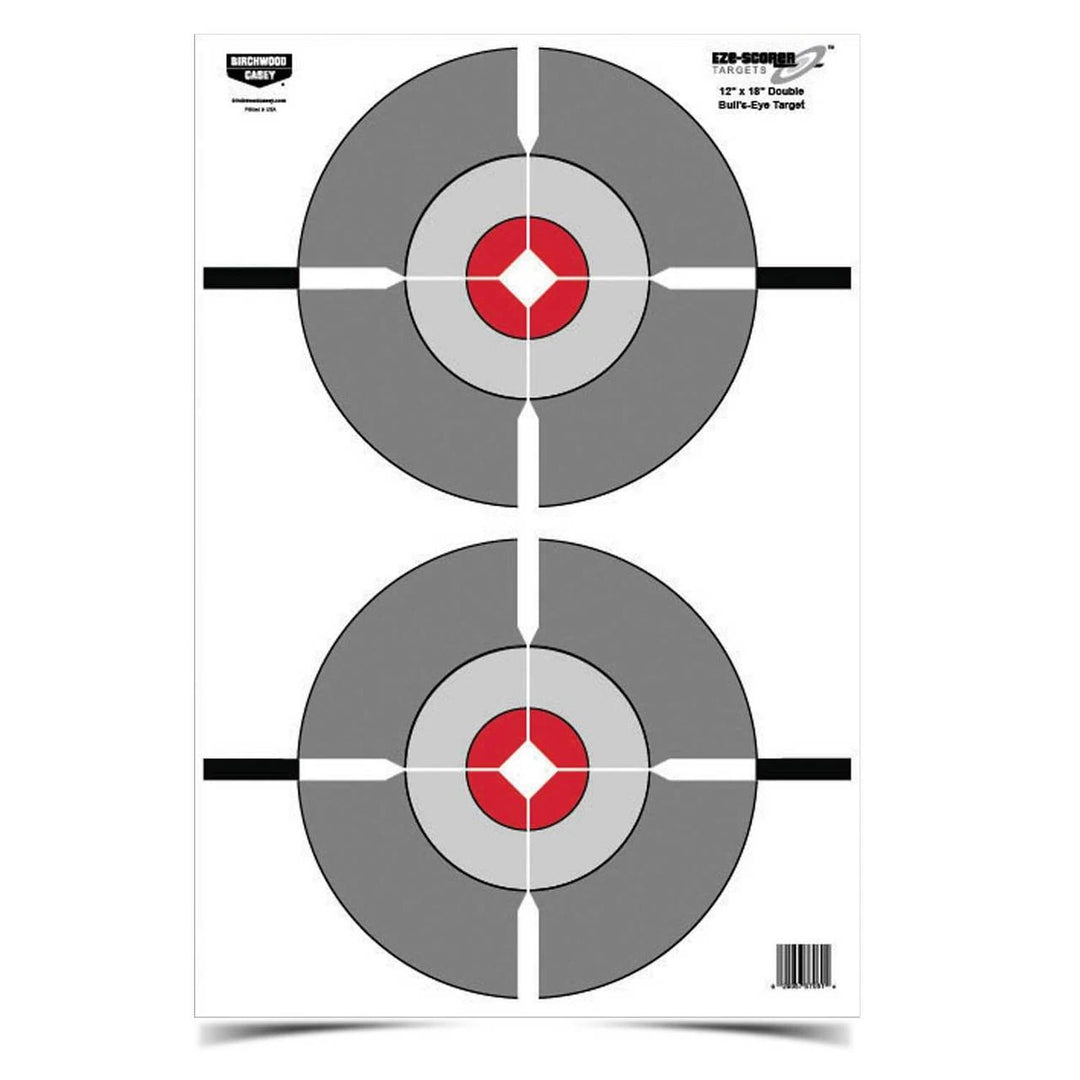 Birchwood Casey Eze-Scorer™12 x 18 Double Bull's-Eye Target - 10 Pack