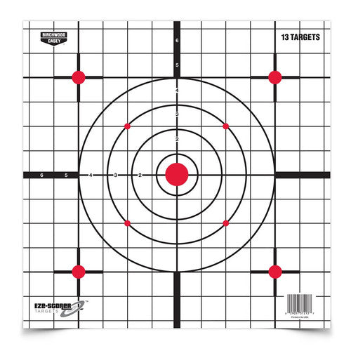 Birchwood Casey Eze-Scorer™12 Inch Sight-In Paper Target - 13 Pack
