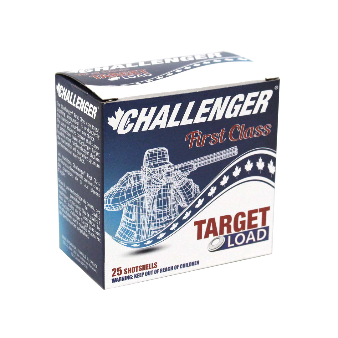 CASE - Challenger Target Load 12GAx2-3/4" 1oz 1300FPS 28gr #7.5 - 250 Rounds