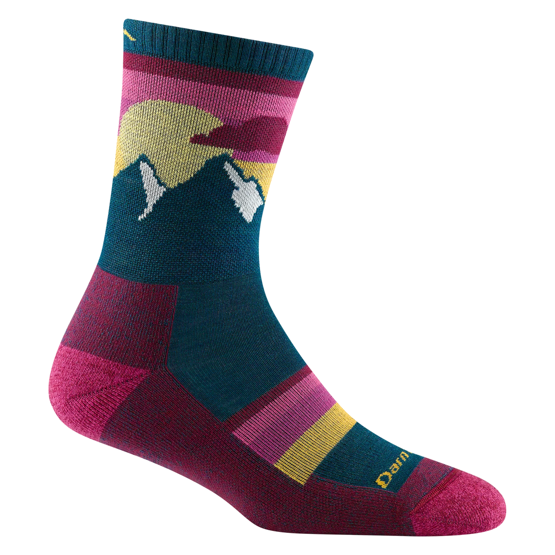 Darn Tough Sunset Ledge Micro Crew Lightweight Hike Socks