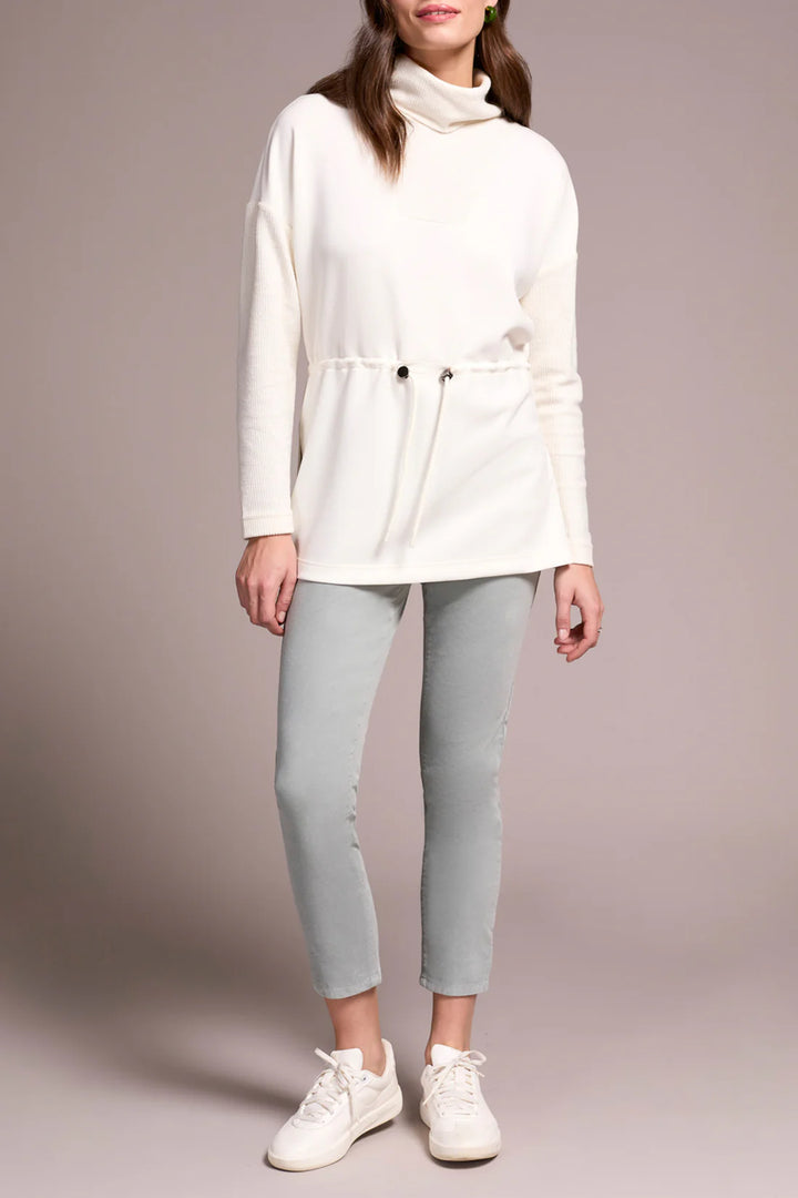 Tribal Long Sleeve Turtle Neck Combo Top