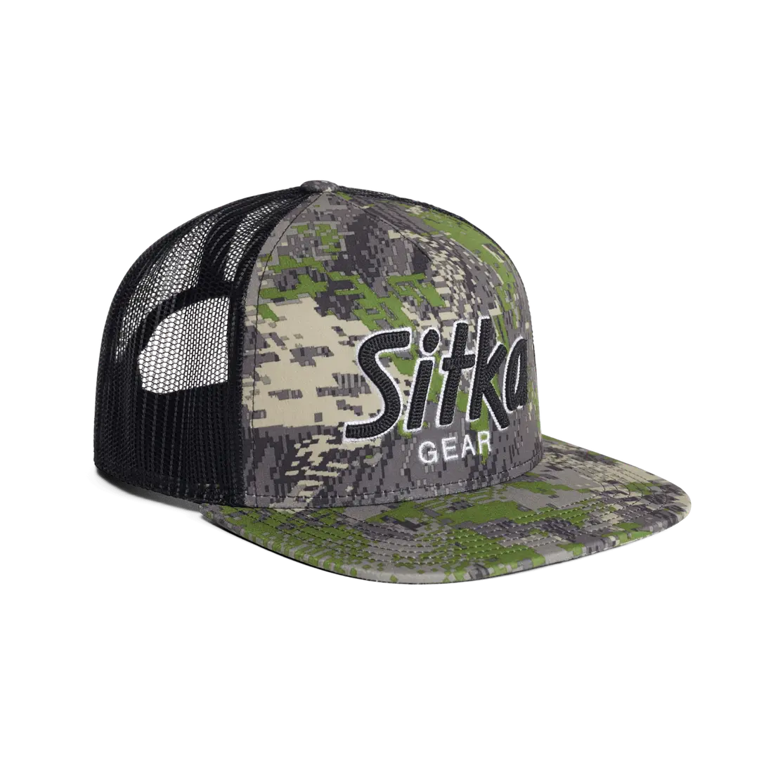 Sitka Optifade 90s Script Hi Pro Trucker Hat